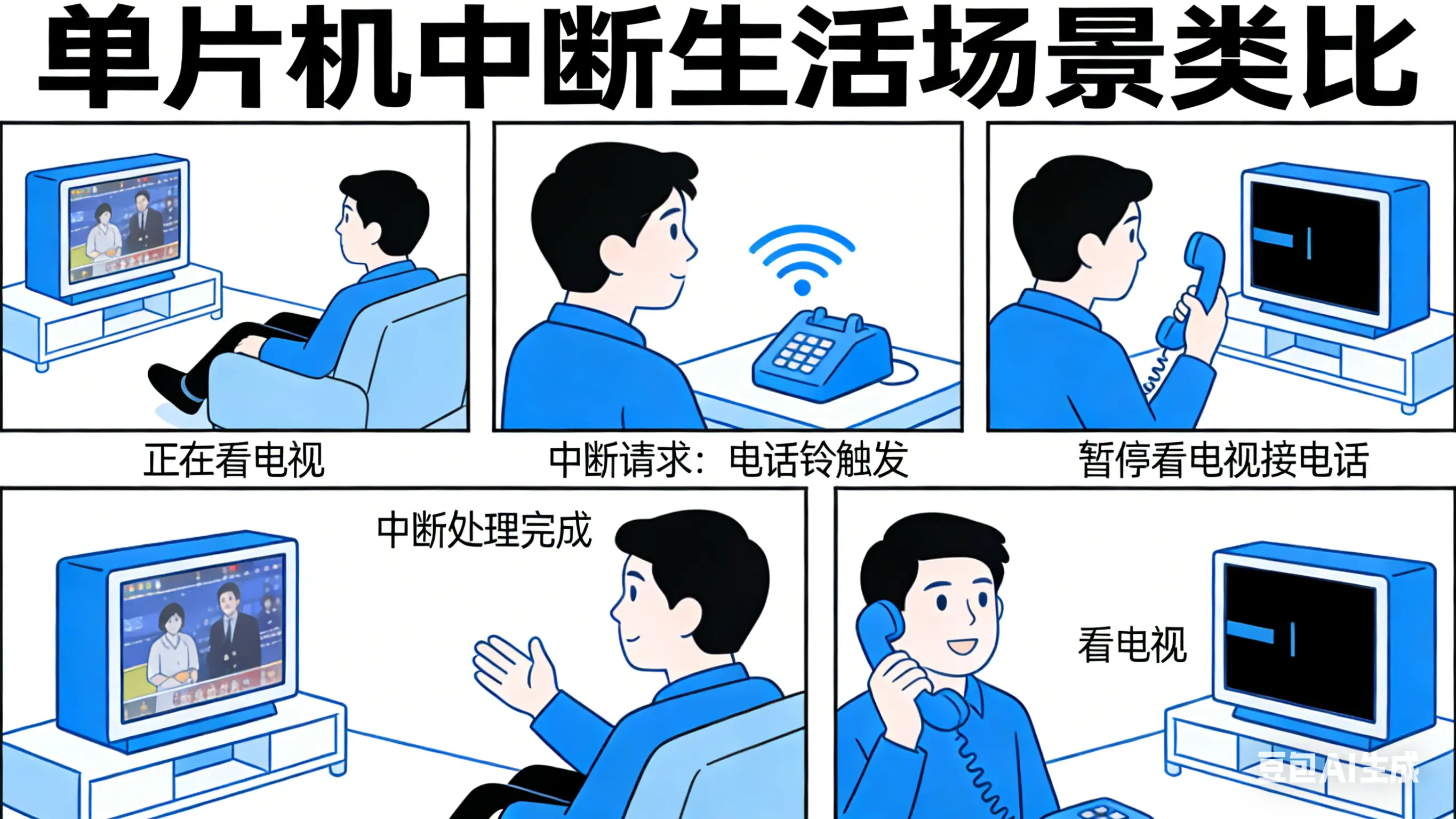 中断的概念（门主引擎）