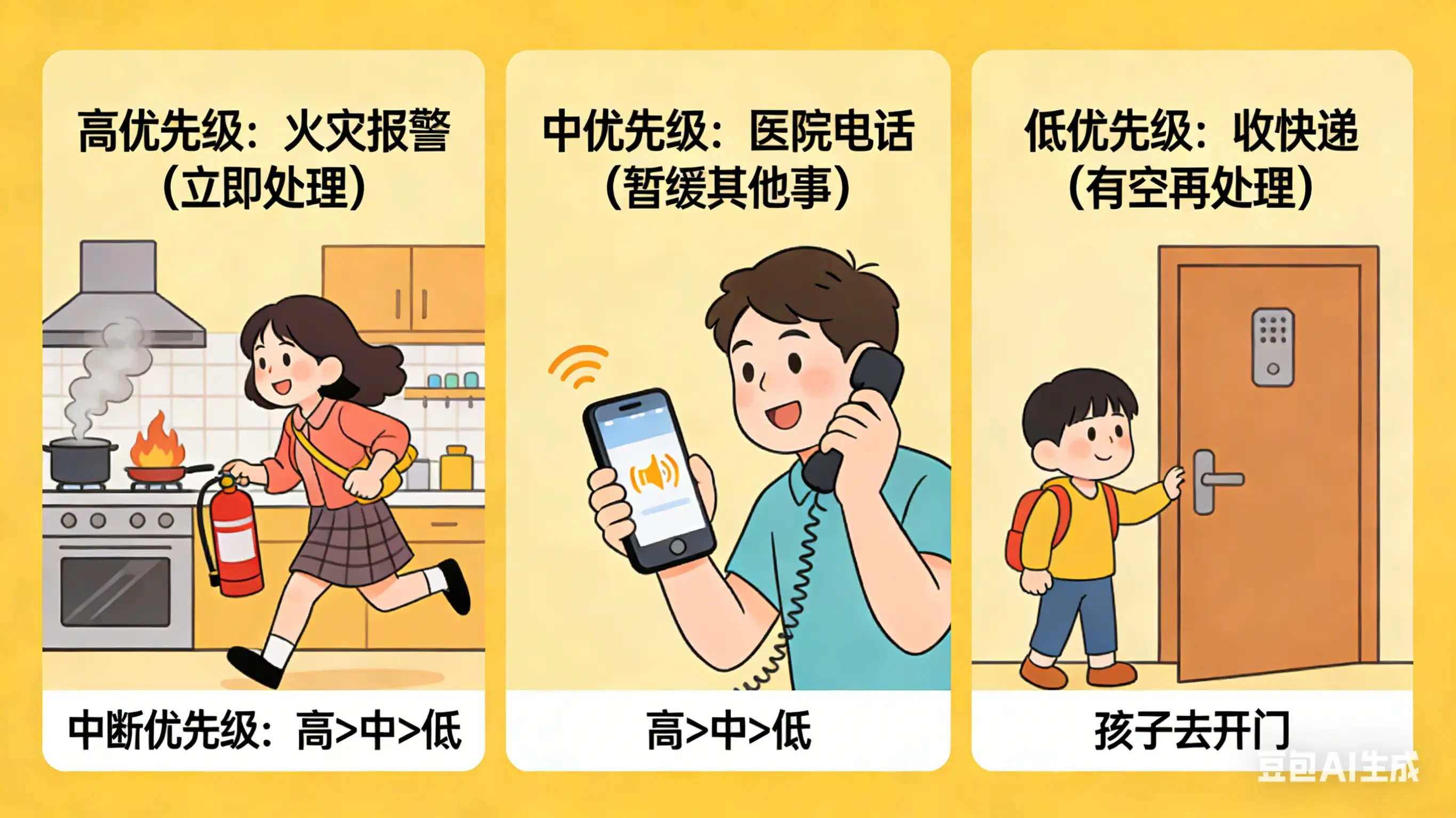 中断优先级的概念（门主引擎）